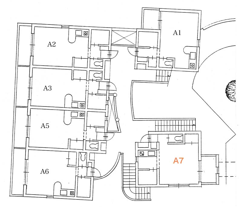図面_賃貸マンション_メゾンオレンジ3Aの平面図