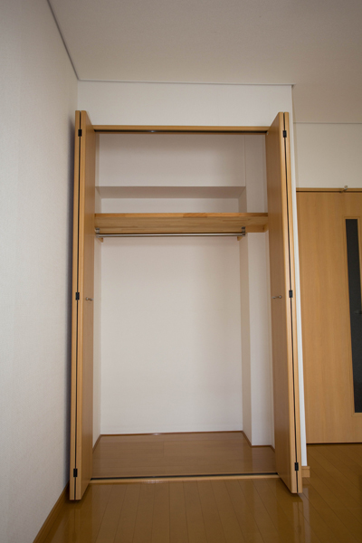クロゼットの内部