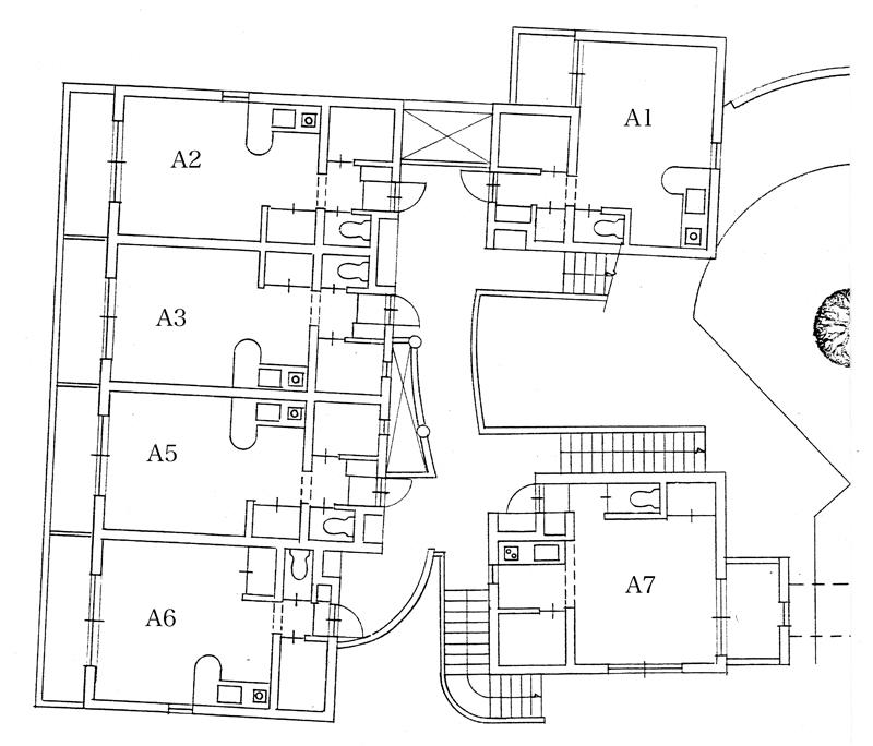 図面_賃貸マンション_メゾンオレンジ3Aの平面図
